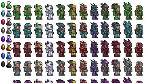 It consists of a Terrarium Helmet, Terrarium Breastplate and Terrarium Greaves. . Best terraria armor